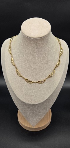 Vintage halskette kordes - k&l, &