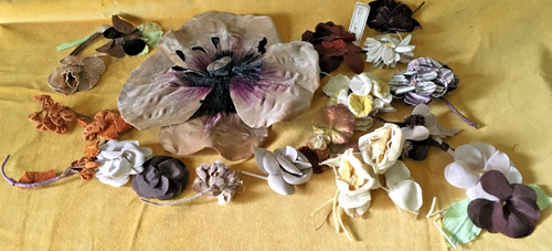 Vintage lot ansteckblüten - vintage,