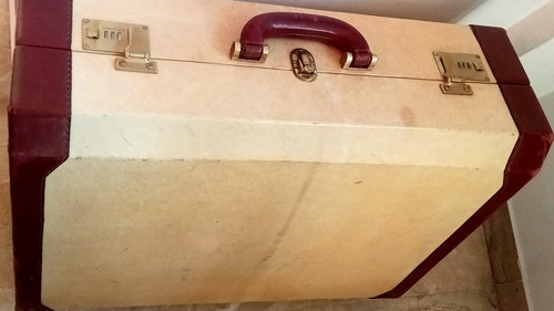 Vintage hartschalenkoffer aus - vintage,