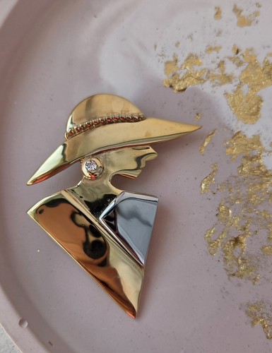 Vintage brosche damen - vintage,