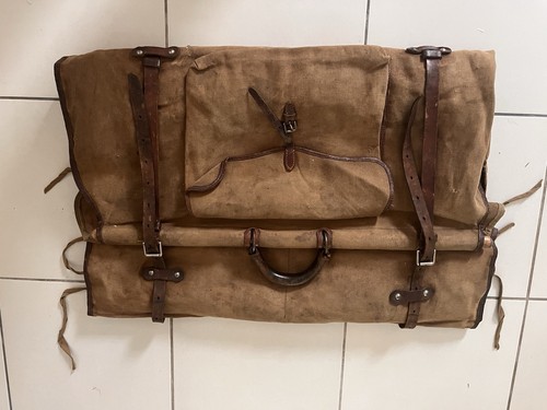 Vintage koffer canvas - vintage,