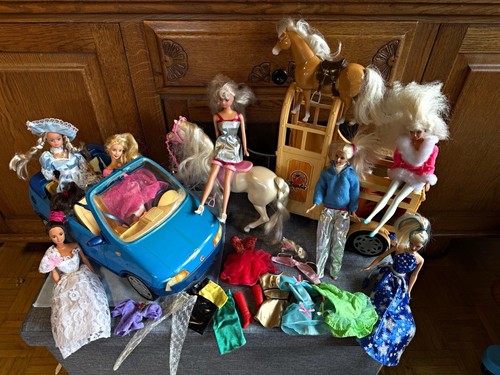 Barbie konvolut puppen - –,