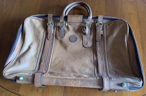 Novi vintage lederkoffer braun - novi,