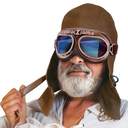 Aviator set retro - set, vintage