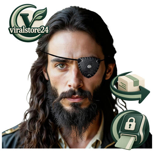 Piraten augenklappe - piraten,