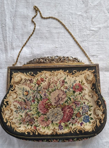 Vintage petit point tasche - vintage,