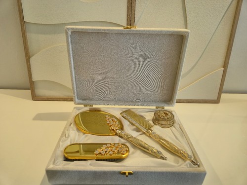 Vintage beauty set gold - beauty, –
