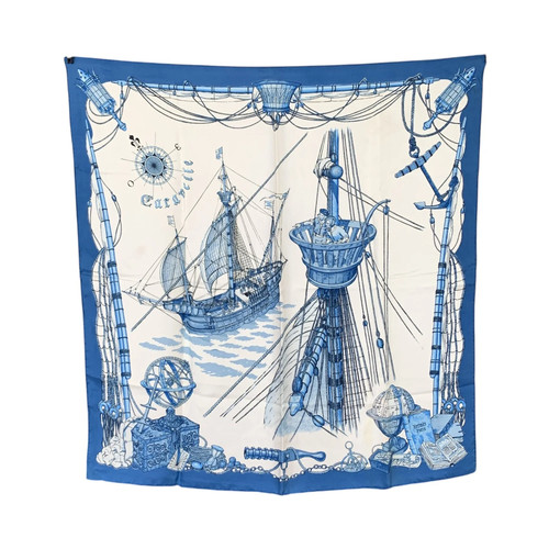 Hermès vintage seidentuch - hermès,