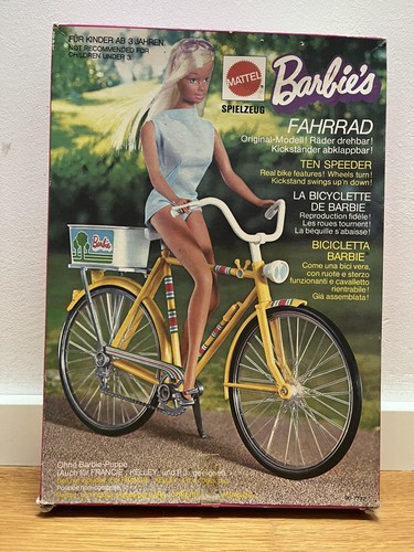Mattel barbie fahrrad - mattel,