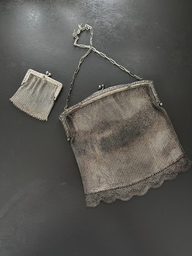 Silbernes taschen set - silbernes, 1900