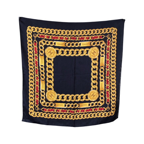 Chanel vintage seidentuch mit - vintage,